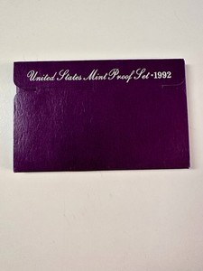 1992 S United States Mint Proof Set (5 Coins)
