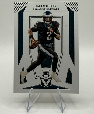 Panini 2020 Chronicles Vertex Jalen Hurts RC Insert #V-15 Philadelphia Eagles