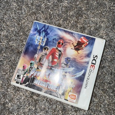 NINTENDO 3DS POWER RANGERS SUPER MEGAFORCE GAME CIB USED | eBay