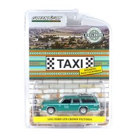 "Greenlight 30225 Ford Ltd Crown Victoria \"Taxi Rosarito\" GrüN 1991 - Exclusive"