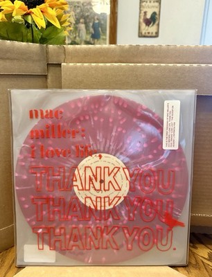 Mac Miller I LOVE LIFE, THANK YOU LP Red & White Splatter FatBeats Vinyl