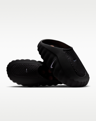 あんじNike Mind 001 Nike Mind 001 Black Slip On Sandals Men Women Casual Comfort