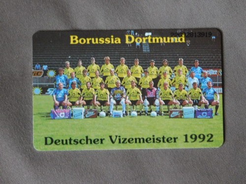 K 253 09.92 postfrisch Deutschland - Borussia Dortmund / Football opl 15000