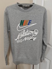 Nike Sportswear Men's Graphic Retro Logo Crew Neck Sweatshirt Sz S