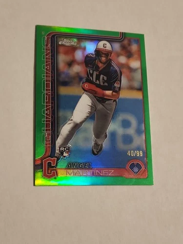 Angel Martinez 2025 Topps Chrome Angel Martinez #155 Refractor