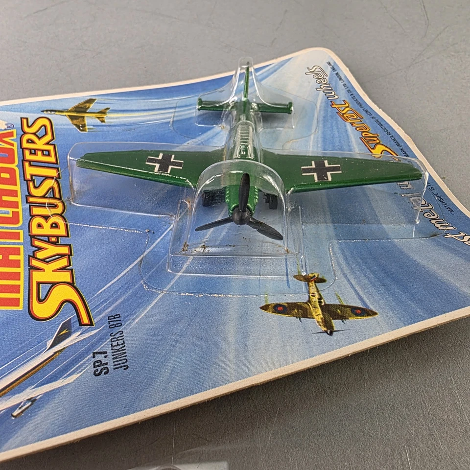 Matchbox Skybusters SP-7 JUNKERS JU87B STUKA LUFTWAFFE WW2 Fighter Diecast NEW - Image 3 of 4