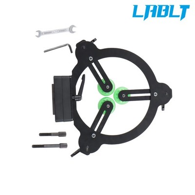 LABLT Woodturning Steady Rest MC-FS7 for 12In 14In and 16In Swing Size Lathe