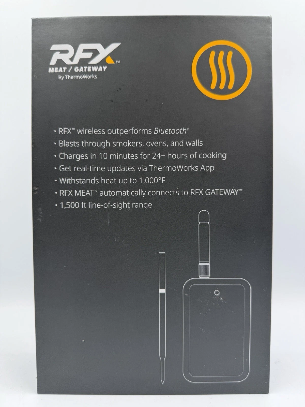 ThermoWσrks RFX Wireless Single Probe
Opens in a new window or tab