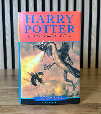 Bloomsbury: J.K.Rowling Harry Potter and the Goblet of Fire Buch englisch 2000er