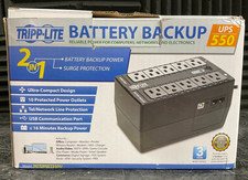 Tripp Lite Internet Office 550VA UPS 120V with USB INTERNET550U  NEW OPEN BOX  