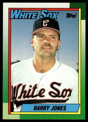 Barry Jones 1990 Topps #243 Chicago White Sox 24538 Baseball Card