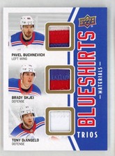 2025-26 NY Rangers Buchnevich Brady Skjei Tony DeAngelo /25 PATCH CENTENNIAL