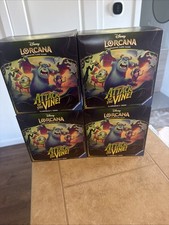 Disney Lorcana Attack of the Vine Illumineer's Trove New Sealed X4