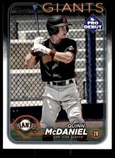 2024 Topps Pro Debut #PD-136 Quinn McDaniel