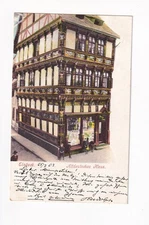 D2005) EINBECK - Old German House - LITHO with people 1903