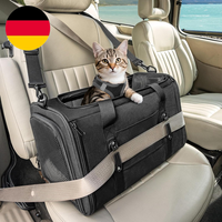 Petsfit Transportbox FüR Katzen – Faltbare Transporttasche FüR Haustiere Bis 5 K
