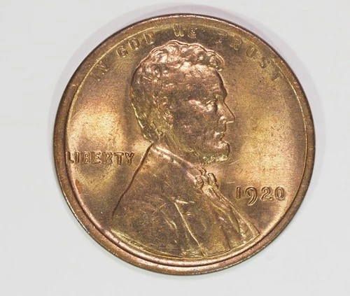 1920 Lincoln Wheat Penny, BU, Uncirculated
