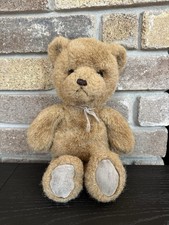 Vintage Russ Berrie Plush Teddy Bear Soft N  Suede Brown 14   331