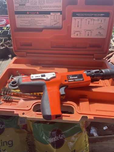 Ramset COBRA+ Powder-Actuated Tool Set, Red/Black w/ Hard Case