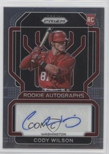 2022 Panini Prizm Rookie Auto Cody Wilson #RA-CY Auto 0a3