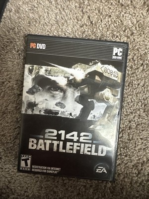 Battlefield 2142 (PC DVD Rom, 2006) EA Game - CIB Complete W/ Manual