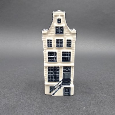 KLM Delft Blue BOLS Amsterdam Houses Empty Bottle #78  canal house