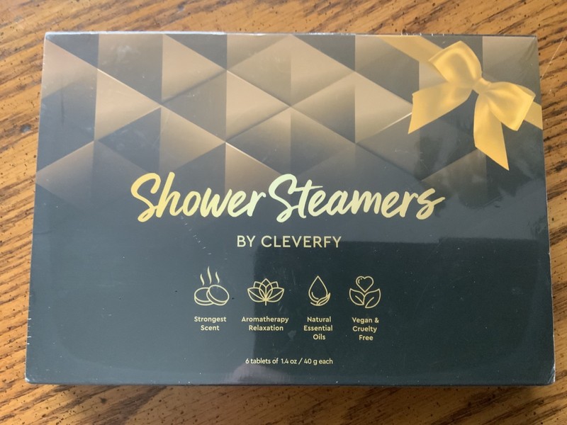 Cleverfy Shower Steamers Aromatherapy Variety Pack of 6 Shower Bombs New In Box