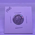 1940 Mercury Dime 10C Silver US Coin Circulated Uncertified Business Strike