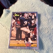 Classic Draft Picks Russell Copeland Buffalo Bills #34 NFL Draft Football Card