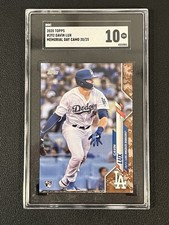 Gavin Lux 2020 Topps Rookie Memorial Day Camo /25 SGC 10 Dodgers Reds