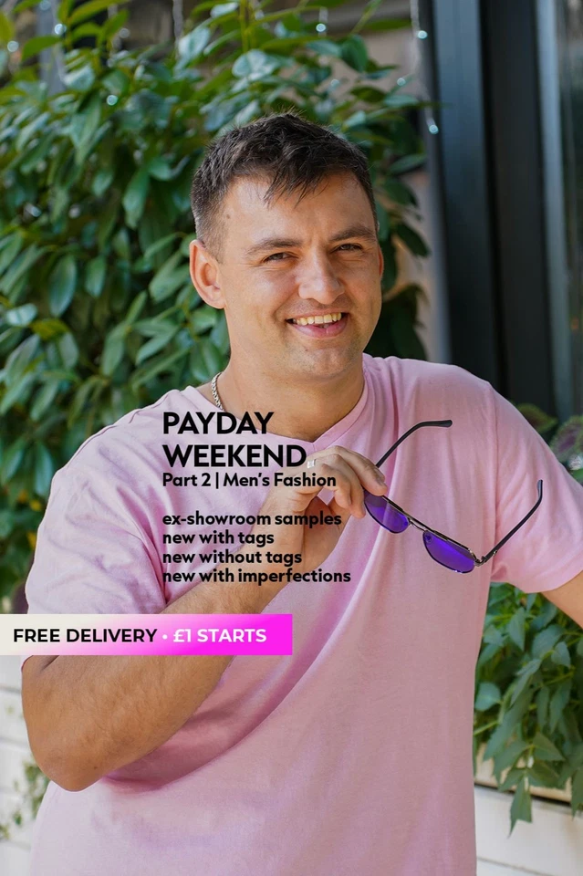 Payday Weekend Part 2 | Late Night Men's Fashion | £1 Starts* | FREE 🚚