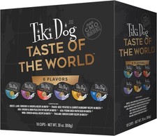Tiki Dog Taste of The World Whole Food, 1.88 Pound (Pack 1), Variety Pack  16.79 per gallon