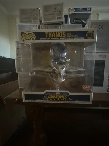 Funko Pop! Thanos With Sanctuary 2 Avengers Infinity War #303 Marvel Exclusive