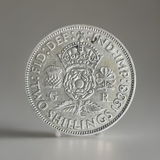 Great Britain 1938 - 2 Shillings / Florin - King George VI With  IND:IMP 