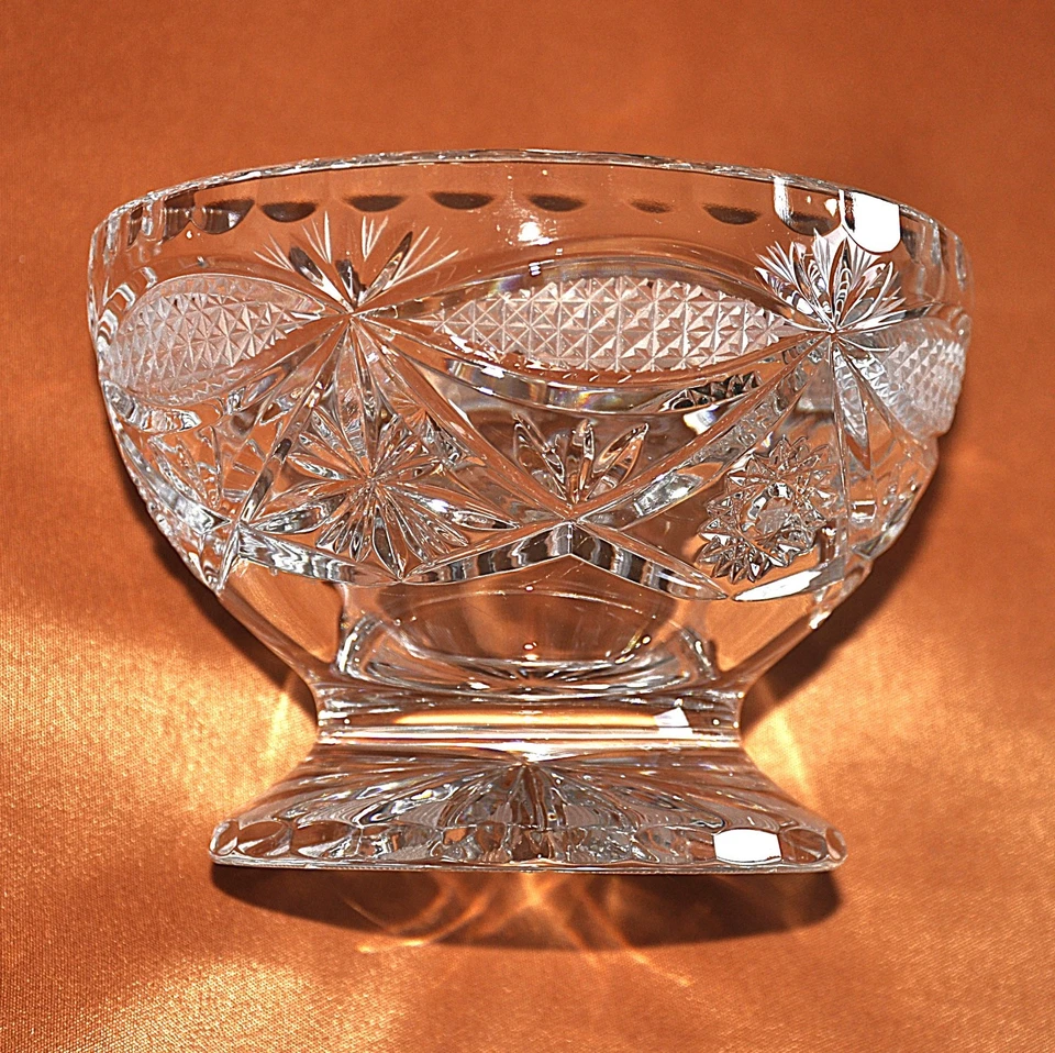 Schale für Süßigkeiten, Gebäckschale- Kristall handgeschliffen- 15 cm-Dekoschale - Bild 3 von 4