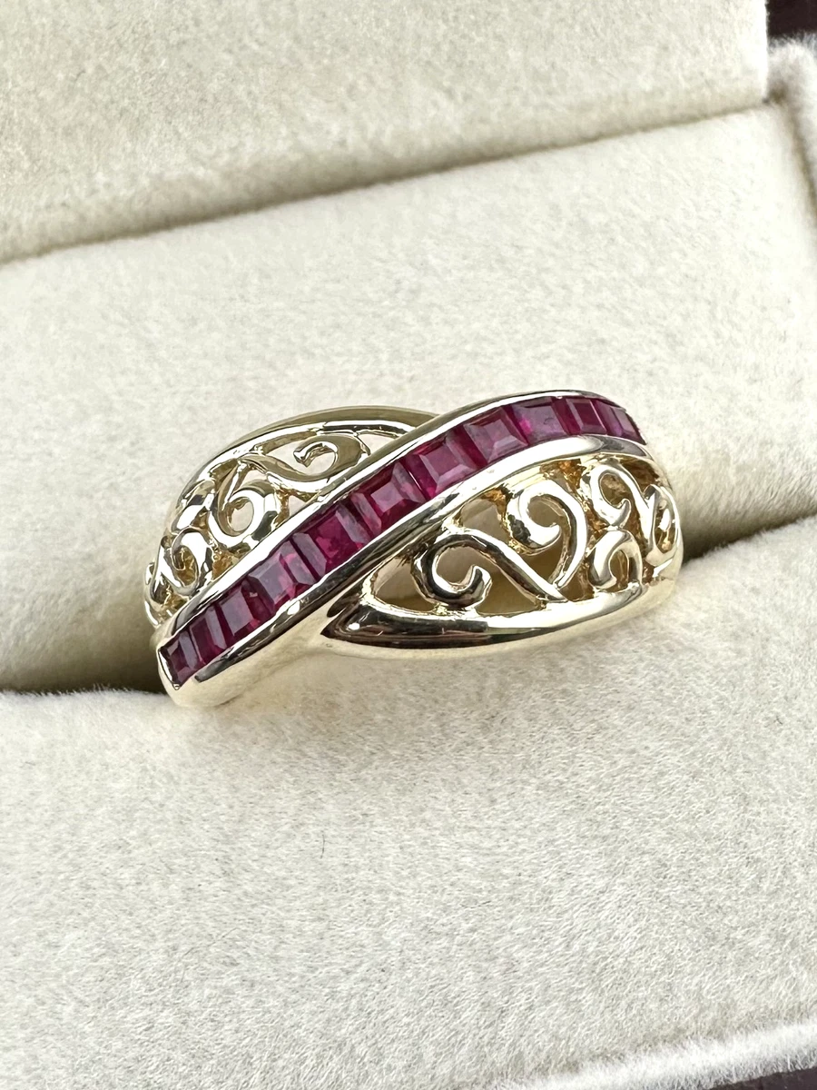 Ruby Simulated Fine Jewelry for sale | eBay