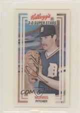 1983 Kellogg's 3-D Super Stars Jack Morris #35 HOF 2u3