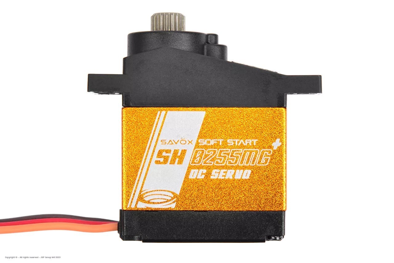 Servo micro SH-0255MG+ Savox anti-jeu pour commande précise - 2
