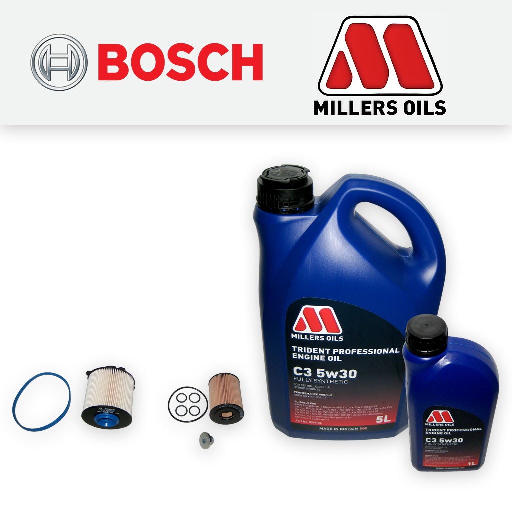 SERVICE KIT OPEL VAUXHALL ASTRA J MK6 1.7 CDTI OIL FUEL FILTERS +OIL (2009-2015)