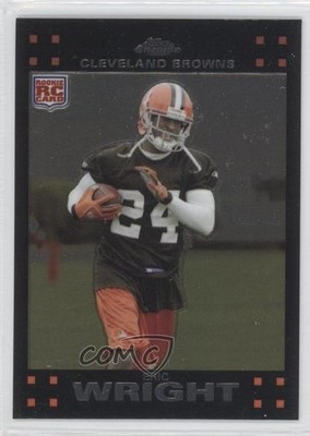 2007 Topps Chrome Eric Wright #TC257 Rookie RC 0a1
