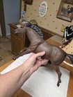 Vintage Ertl Collectible Large Brown Horse. 17"  Long. RARE — photo 2