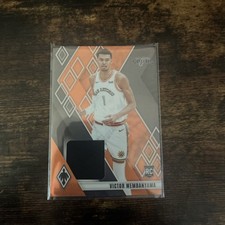 VICTOR WEMBANYAMA 2023/24 PANINI PHOENIX PATCH RC ROOKIE /75 RM-WEM