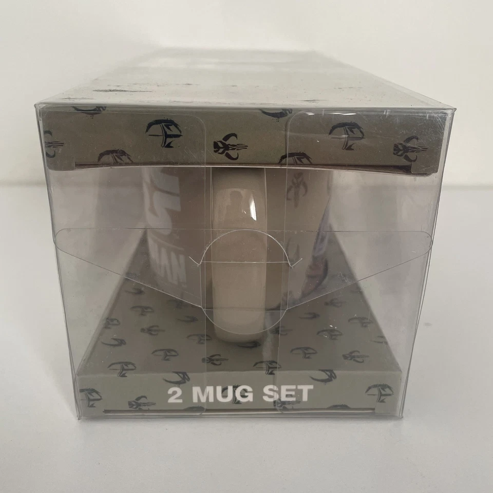 Star Wars The Mandalorian 2 Mug Set - Brand New Unopened Box - Free Postage - image 4 of 4