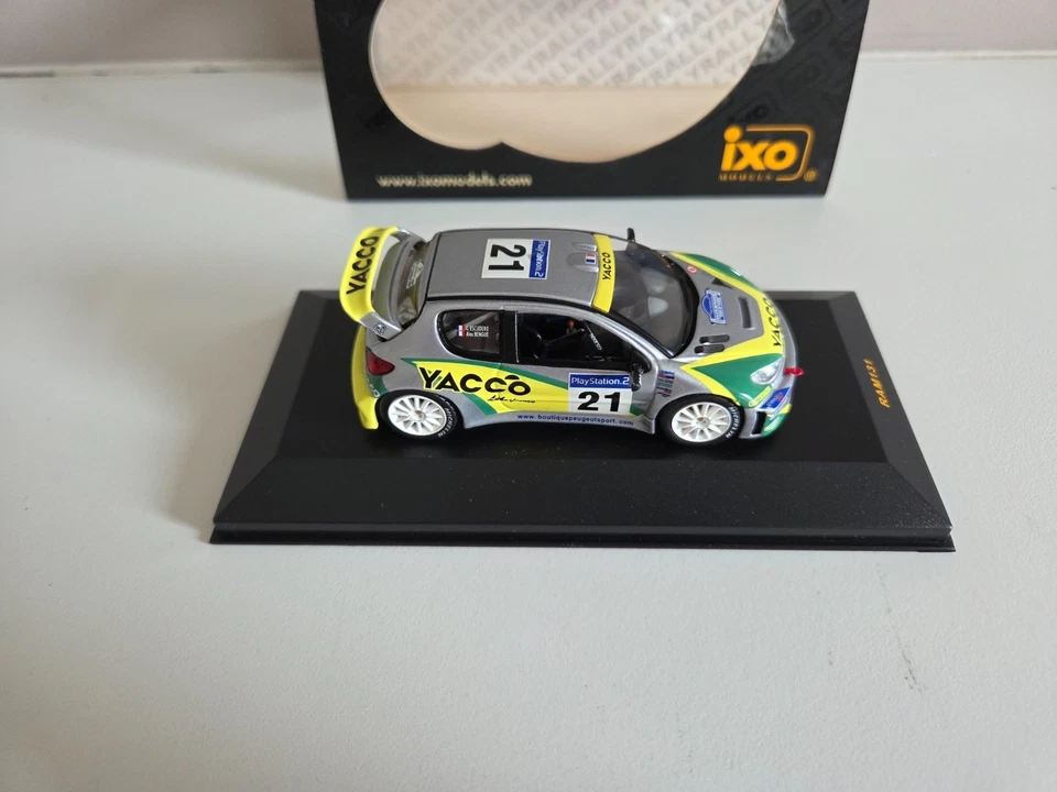 IXO 1/43 Peugeot 206 WRC Bengue/Escudero - Tour de Corse 2003 - RAM131 - Photo 3/4