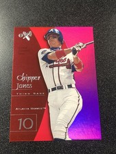 1998 Skybox E-X #10 Chipper Jones Essential Credentials Future /95