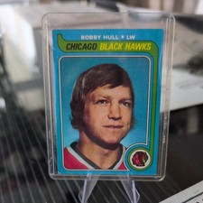 1979 Topps Bobby Hull#185 Chicago Blackhawks HOF 