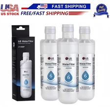 2-6 Pack LG-LT1000P Refrigerator Fridge Ice Water Filter Replacement GF-D706BSL