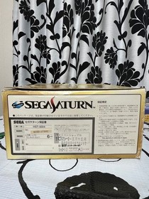 Sega Saturn HST-0004 Console with Controller Gray boxed tested