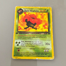Dark Vileplume 30/82 Team Rocket Holo Rare Unlimited English 1999