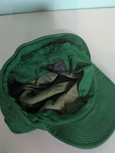 VTG PIONEER SEED Winter Ear Flap Cap Hat Logo Patch K-Products USA Insulated - Picture 10 of 10